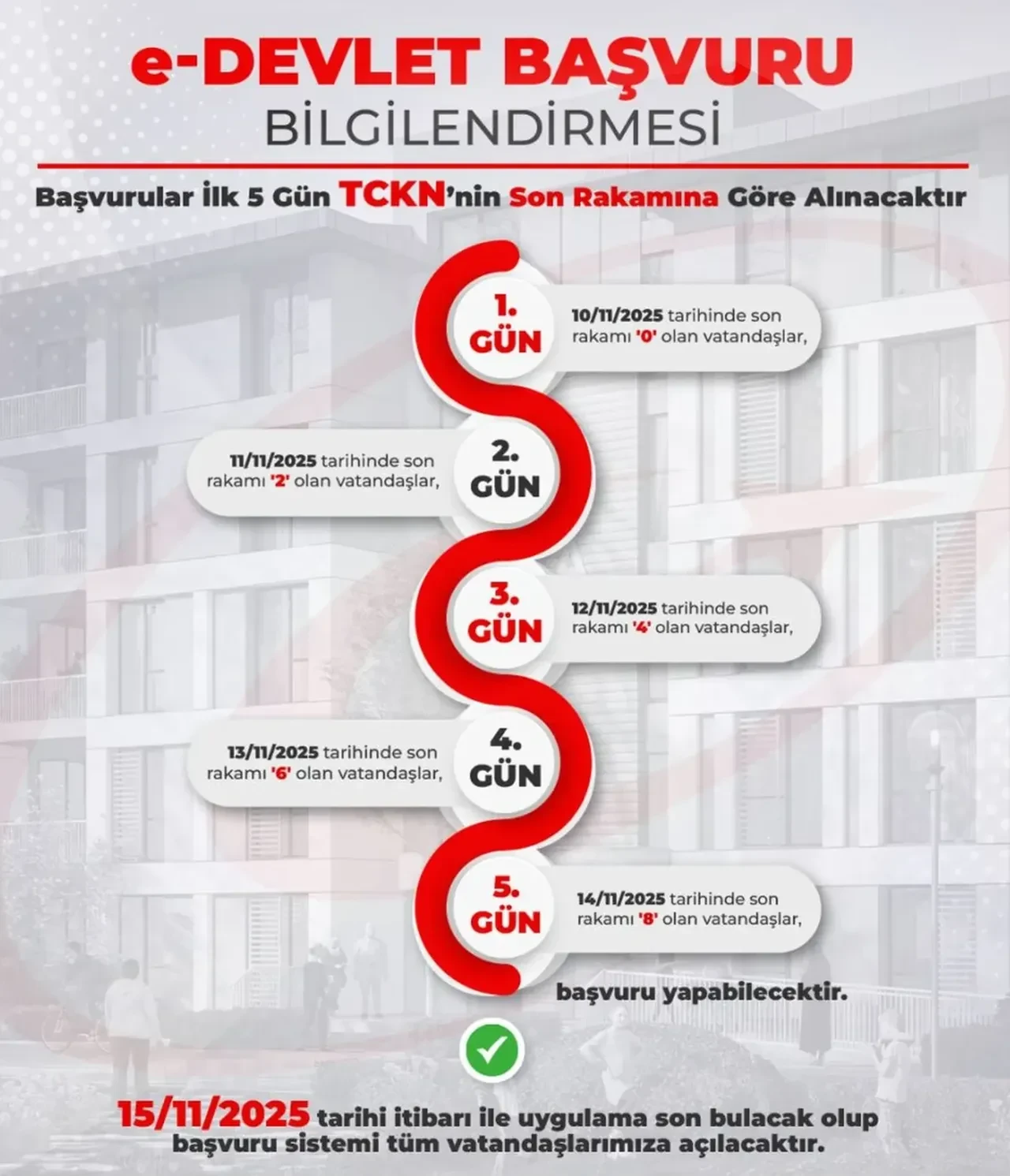 TOKİ 500 bin sosyal konut başvuru saat kaçta yapılacak? 10 Kasım TC kimlik numarasına göre başvuru yapılacak