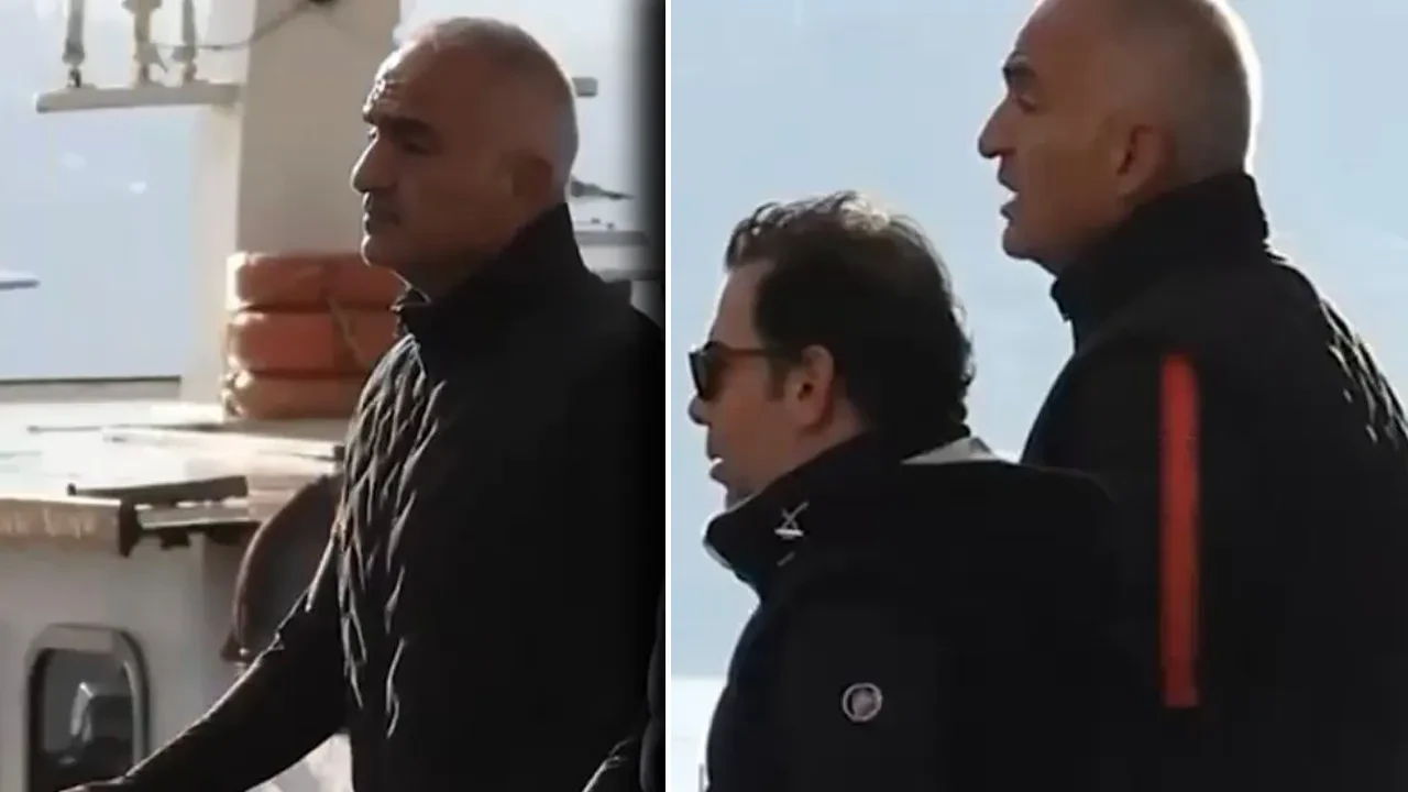 Bakan Ersoy, Bebek sahilinde yürüyüş yaparken görüntülendi! Siyasette nadir görülen kare 