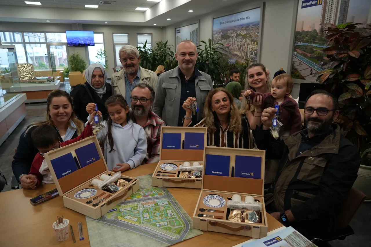 ‘Bizim Evler 11' projesinde anahtar teslim heyecanı: Güven veren konut arayanların tercihi