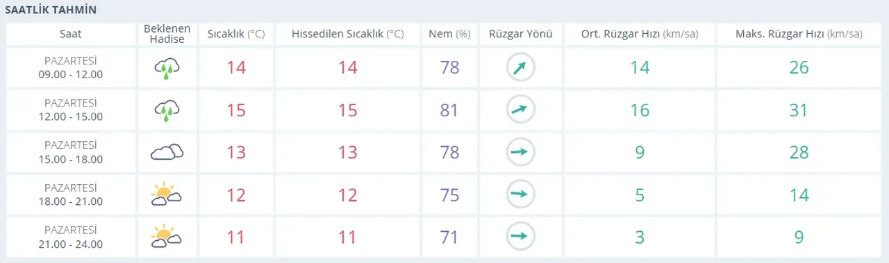 İstanbul'da bu akşam yağmur yağacak mı? 1 Aralık Fenerbahçe Galatasaray maçında hava durumu