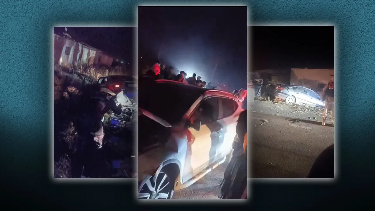 Şanlıurfa'da feci kaza! İki otomobil kafa kafaya çarpıştı: Ölü ve yaralılar var