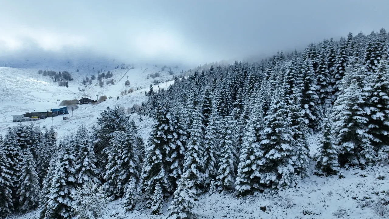 Uludağ'da kar var mı 1 Aralık? Bursa Uludağ kar kalınlığı