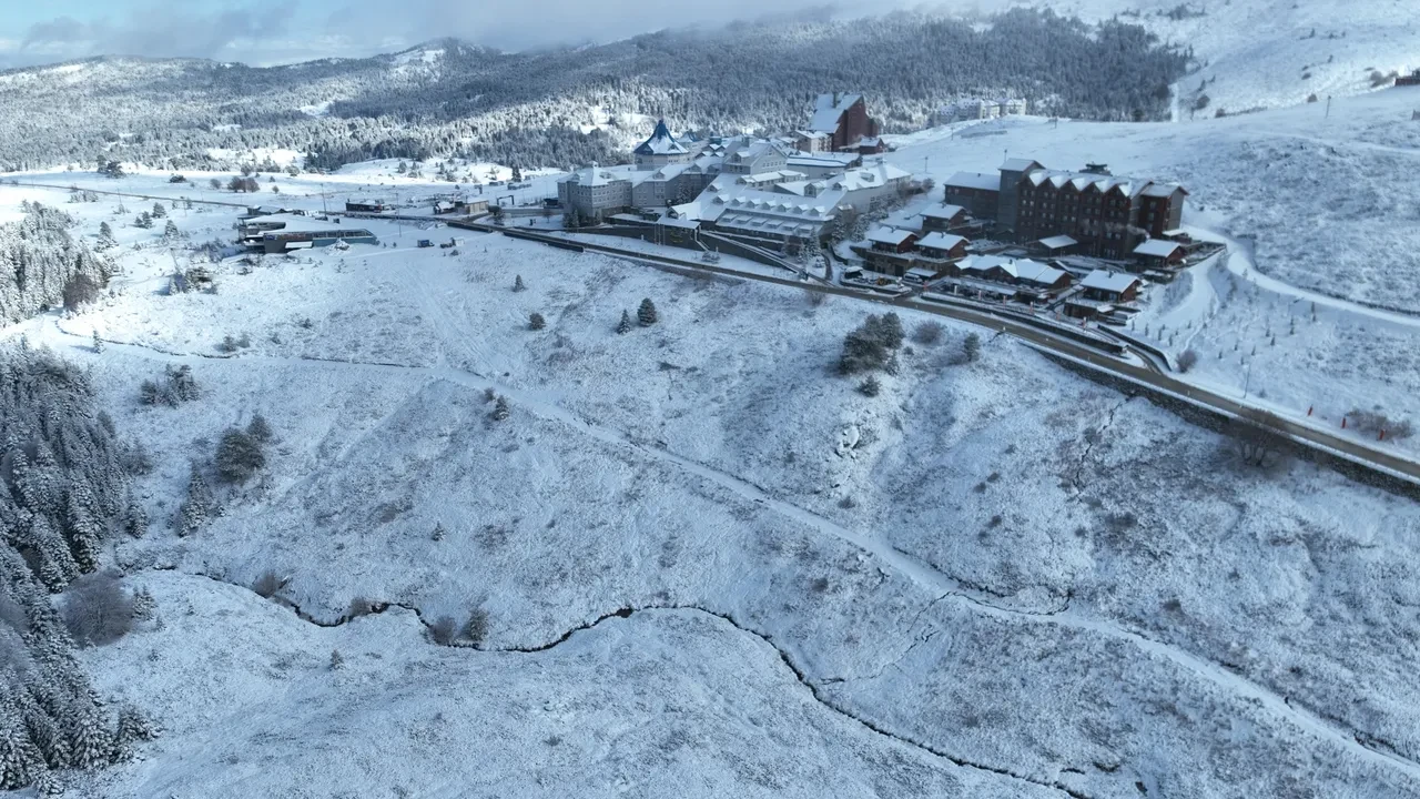 Uludağ'da kar var mı 1 Aralık? Bursa Uludağ kar kalınlığı