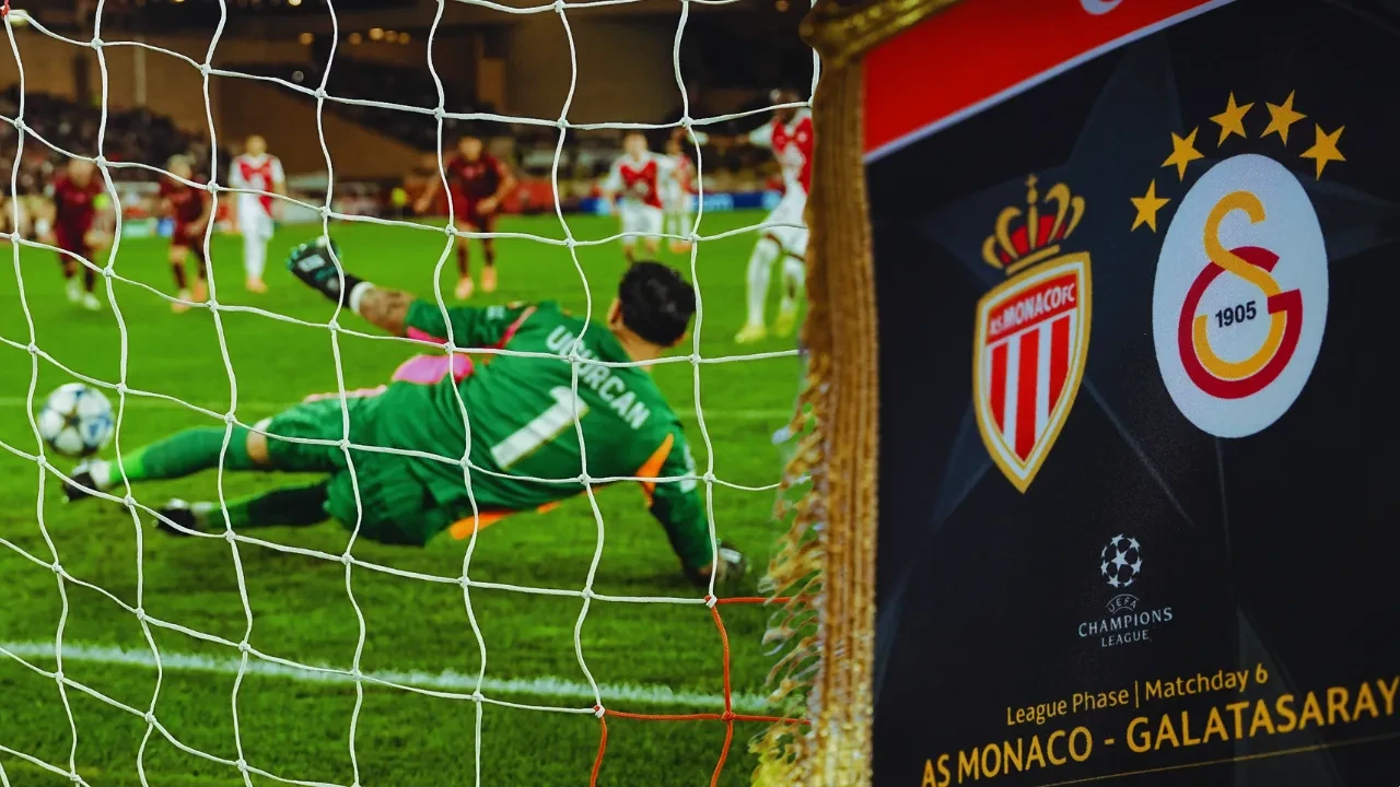 Galatasaray Monaco deplasmanında kaybetti: Şampiyonlar Ligi