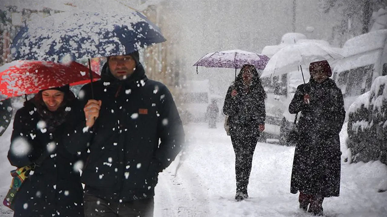 Meteoroloji 9 ili tek tek uyardı! Kuvvetli kar yağışı geliyor: Lapa lapa yağacak
