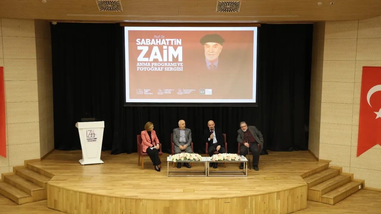 Sabahattin Zaim, vefatının 18. yılında İZÜ’de anıldı