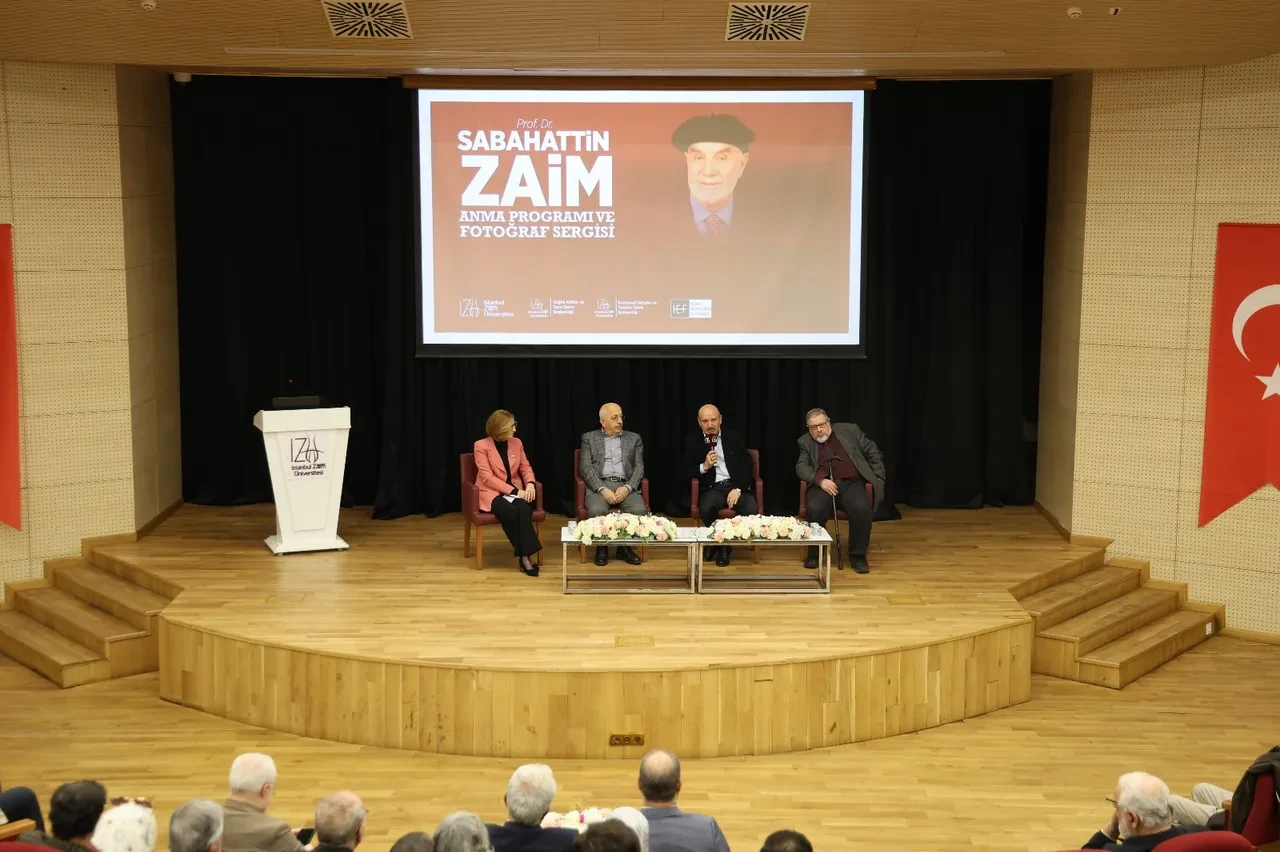 Sabahattin Zaim, vefatının 18. yılında İZÜ’de anıldı