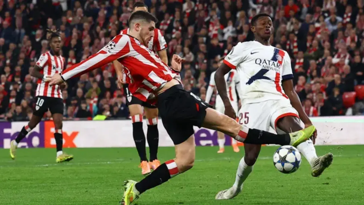 Athletic Bilbao PSG maç sonucu! Direklerin konuştuğu gece