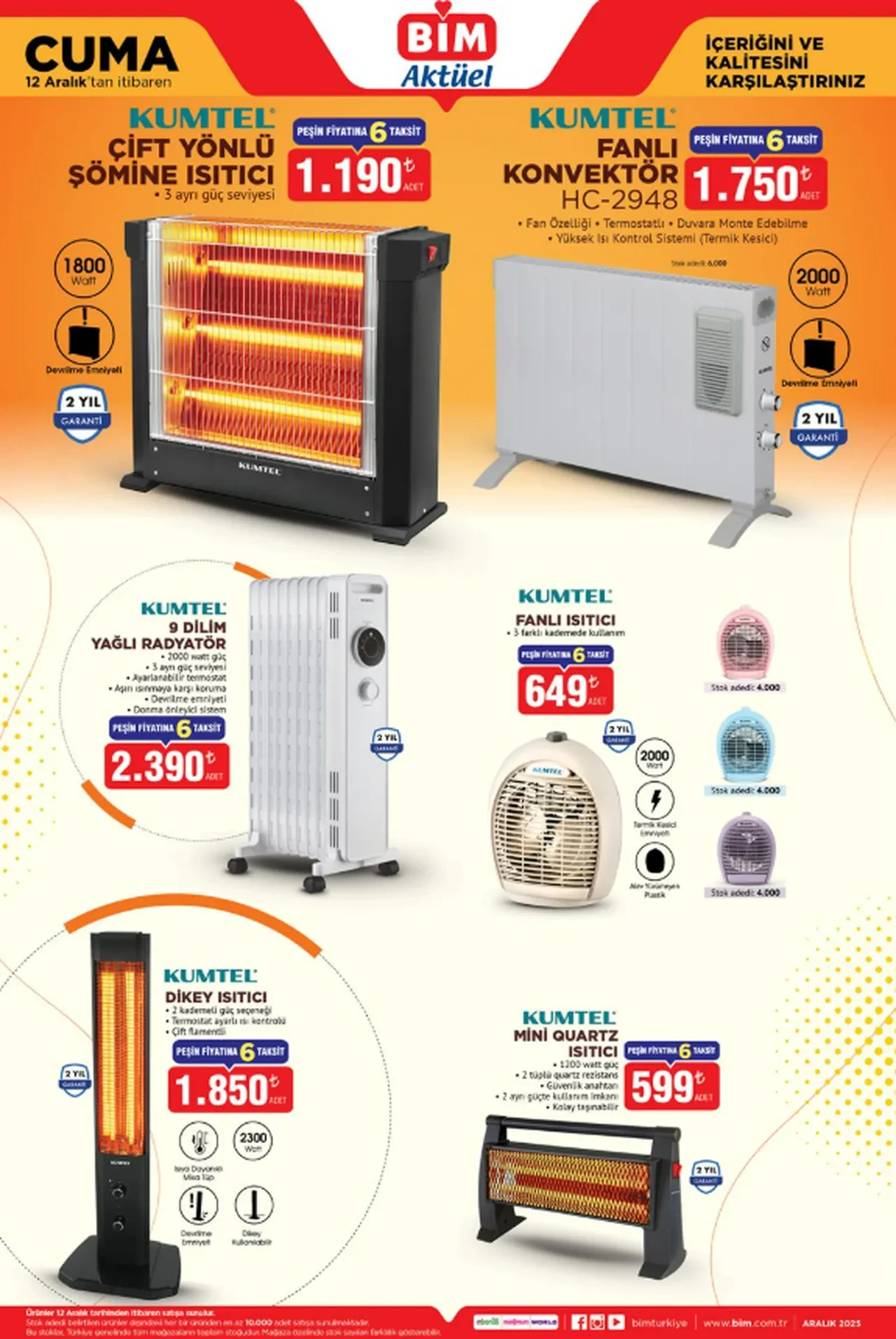 BİM Aktüel 12 Aralık ürün katalogu! Bu Cuma BIM'e gelecek olan ürünler arasında Lego ve ısıtıcı yer aldı
