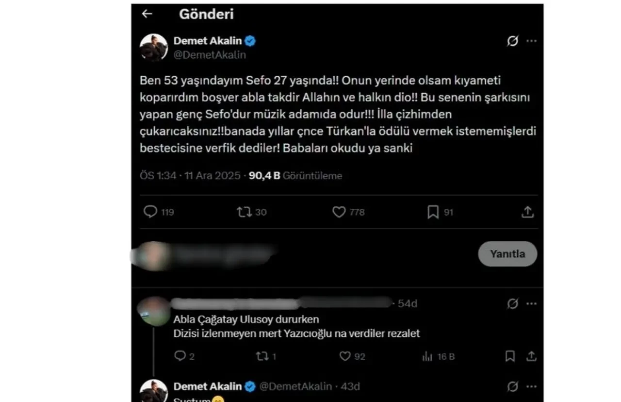 Demet Akalın Edis'i eleştirirken Mert Yazıcıoğlu da nasibini aldı