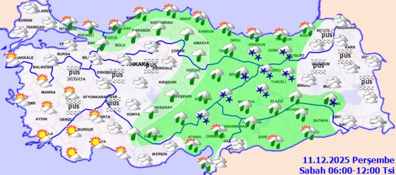 Meteoroloji'den birçok ile kar yağışı uyarısı! Tarih verildi, günlerce sürecek