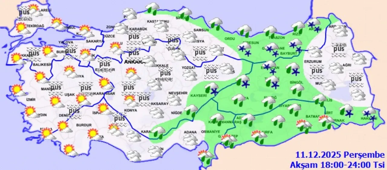 Meteoroloji'den birçok ile kar yağışı uyarısı! Tarih verildi, günlerce sürecek