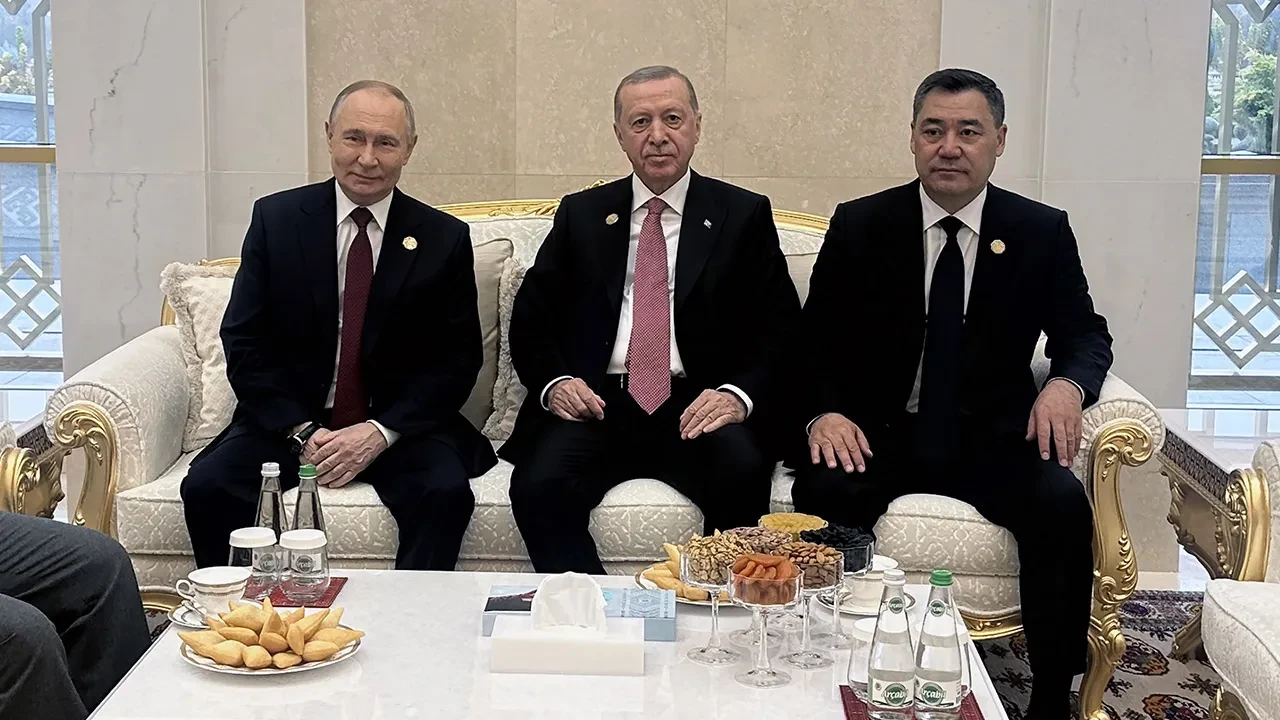 Cumhurbaşkanı Erdoğan, Putin ile görüştü