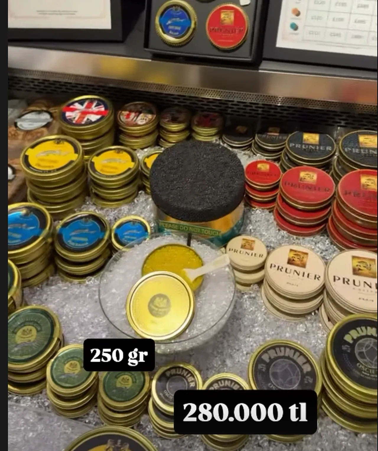 Ebru Şancı havyarın fiyatını duyunca şok oldu!