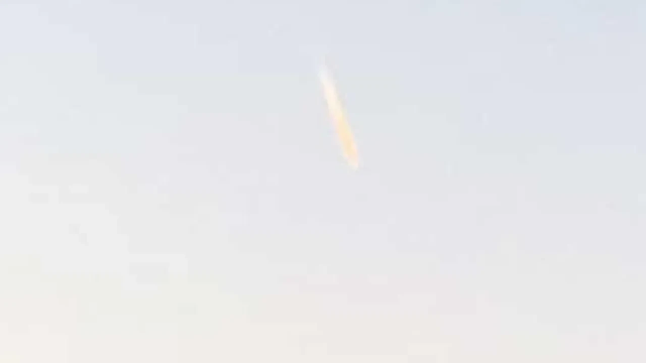 Işık süzmesi ilçede paniğe neden oldu! Valilikten açıklama geldi!