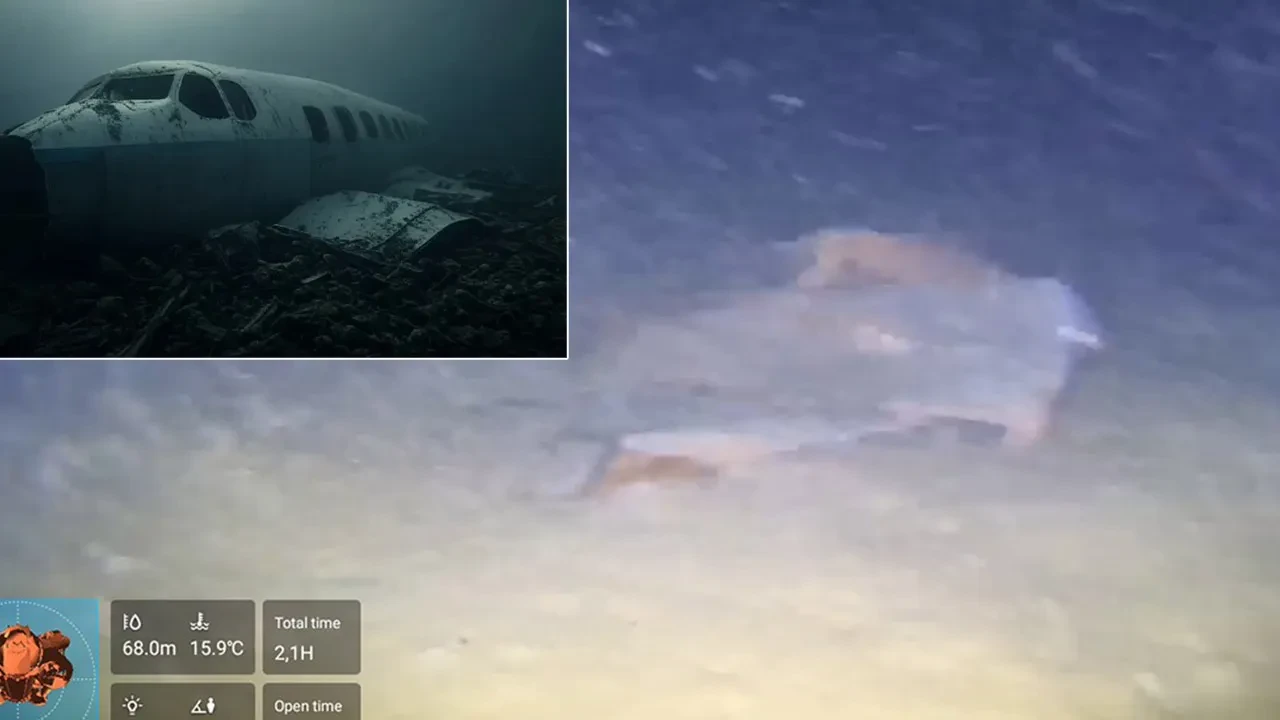 Marmara Denizi’nde 50 yıllık sır ortaya çıkıyor! 42 kişiye mezar olan uçağın parçalarına ulaşıldı