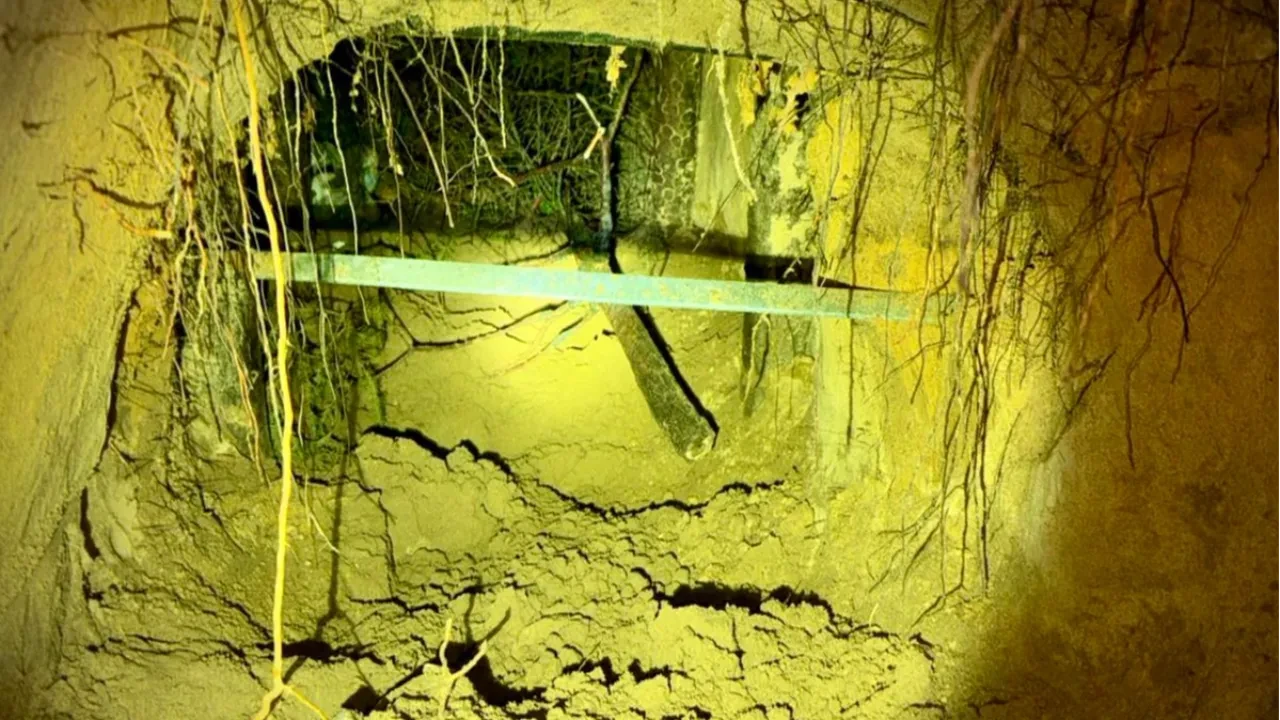 Sınıra tünel kazdılar! 180 göçmen böyle kaçtı