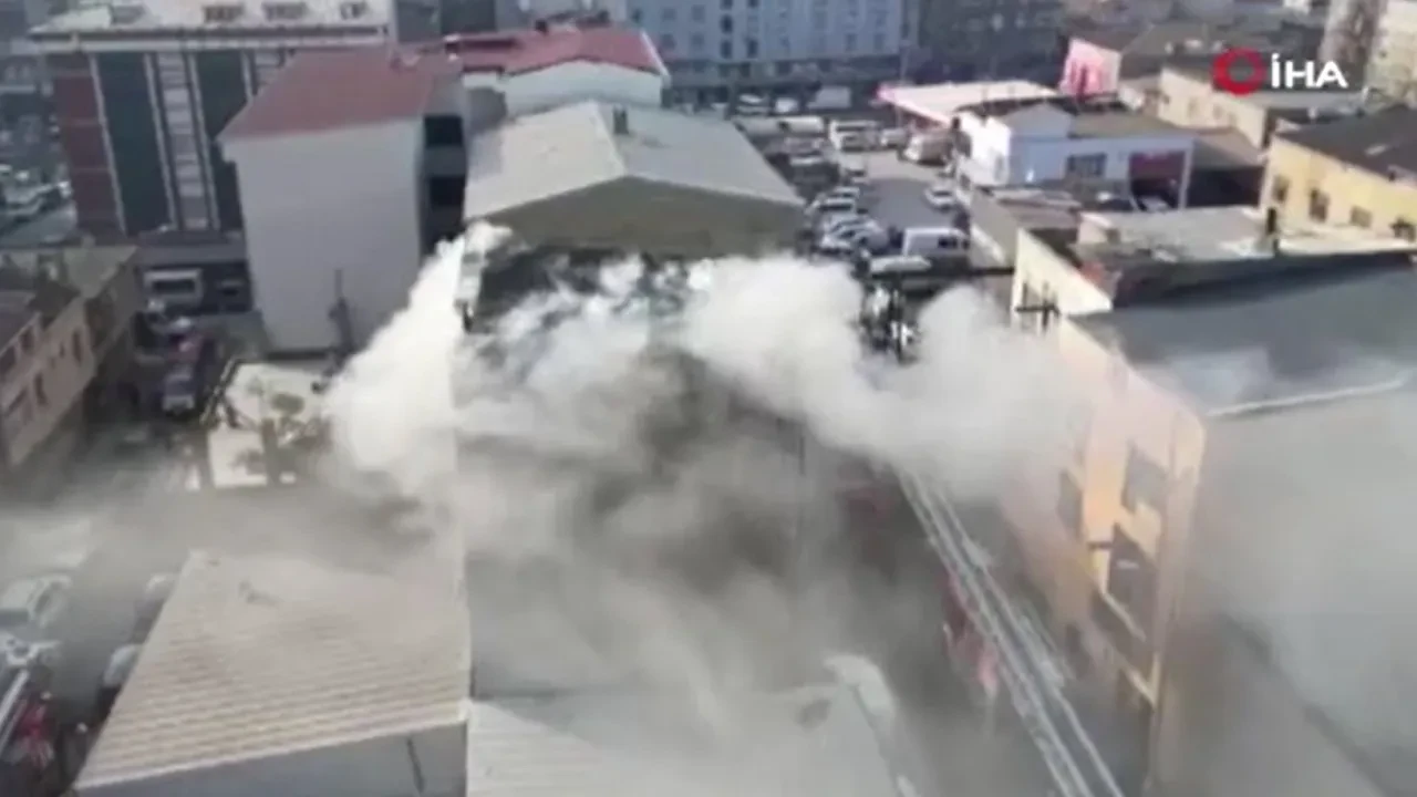 Sultangazi'deki yangında can pazarı: Alevlerin arasından atladı