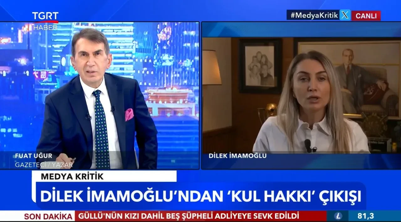 Fuat Uğur'dan Dilek İmamoğlu'na "kul hakkı" tepkisi: Siz şaka mısınız?
