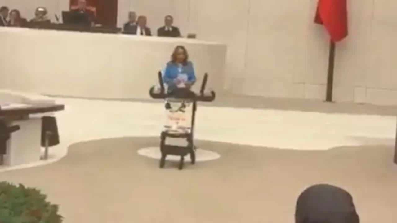 TBMM kürsüsüne bebek arabasıyla çıktı: 'Yeni doğan bebeğin aylık maliyeti 15 bin lira'
