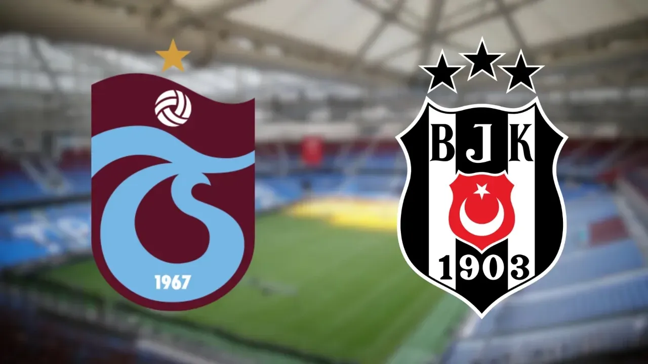 Trabzonspor Beşiktaş maçında kimler eksik, cezalı, sakat? Trabzonspor'da 5, Beşiktaş'ta 4 oyuncu yer almayacak