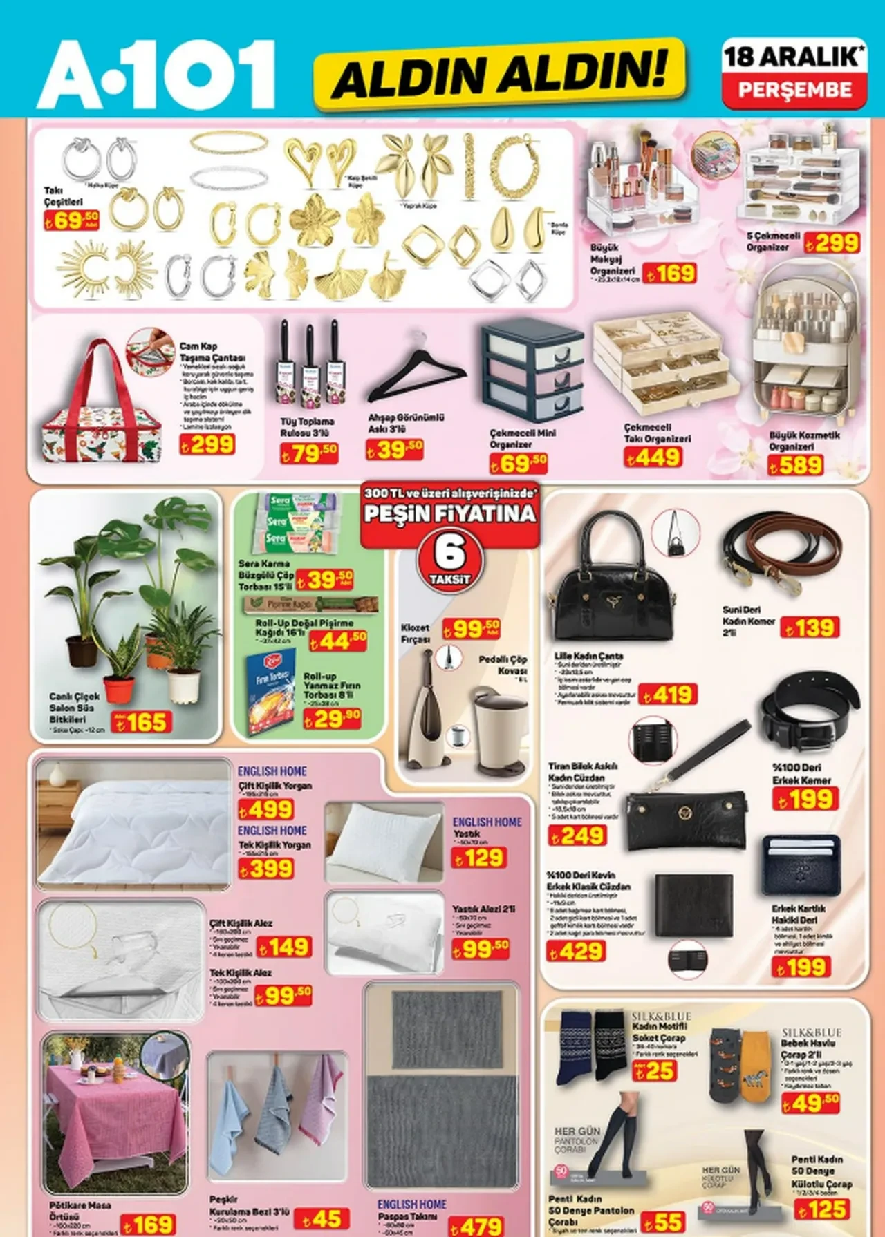 A101 aktüel ürünler kataloğu 18 Aralık! Bu hafta televizyon, direksiyon seti, çamaşır makinesi, buzdolabı ve elektrikli motosikletler geliyor