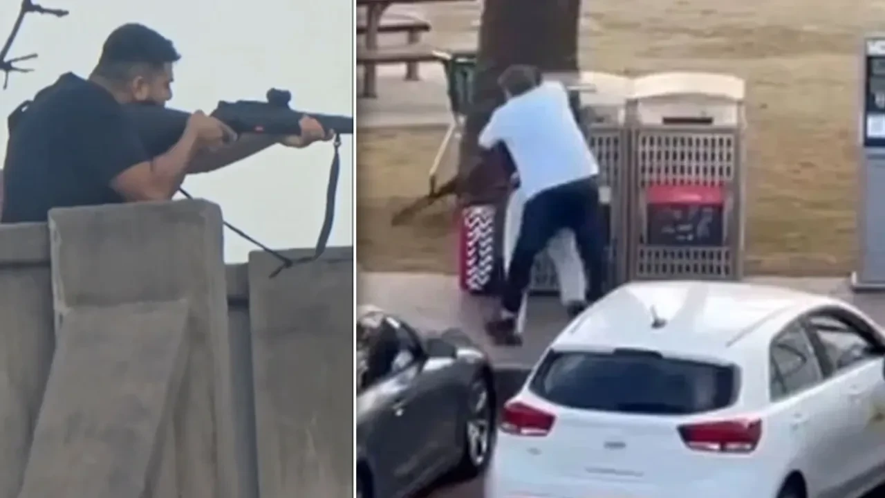 Araçtan terör örgütü DEAŞ flaması çıktı! Avustralya'daki saldırganların bağlantıları inceleniyor