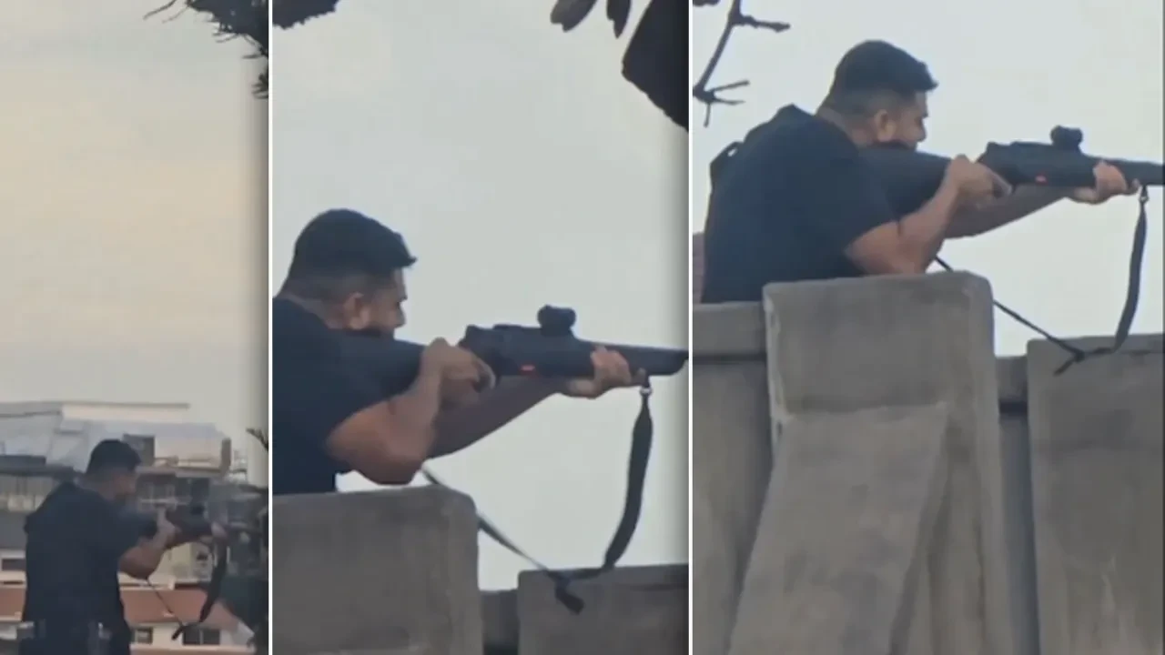 Sidney saldırganının soğukkanlılığı yeni görüntüyle ortaya çıktı 