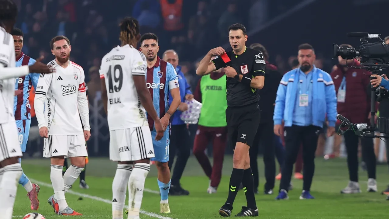 Trabzonspor'dan Beşiktaş'a hakem tepkisi: Herkes haddini bilsin