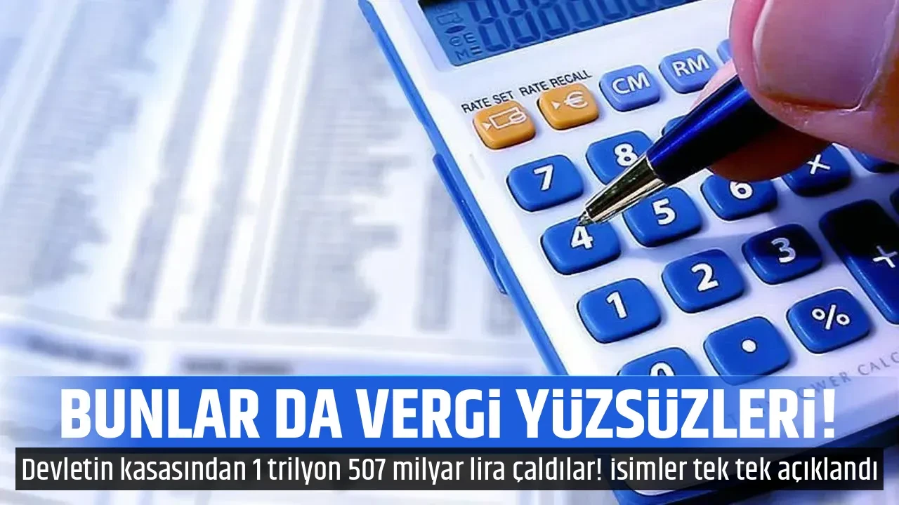 BUNLAR DA VERGİ YÜZSÜZLERİ!
