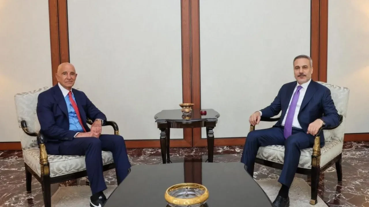Dışişleri Bakanı Hakan Fidan, Tom Barrack'ı kabul etti