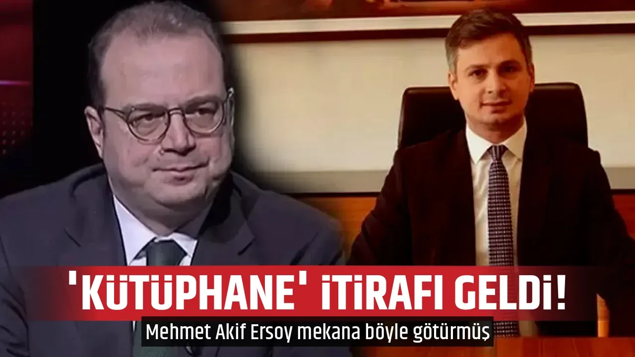 'KÜTÜPHANE' İTİRAFI GELDİ! 