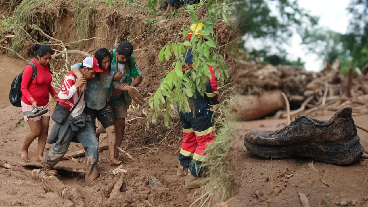 Yağmur nehri taşırdı, kasabalar sel altında kaldı! Bolivya felaketi yaşıyor
