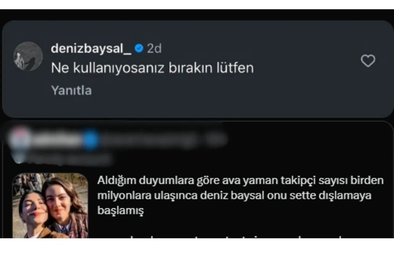 Deniz Baysal, Ava Yaman iddiaları görünce kendine hakim olamadı!