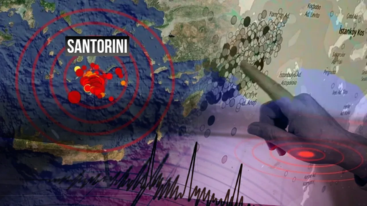 Deprem uzmanı iki ilçeyi Santorini'ye benzetti! Magma hareketi tetikliyor