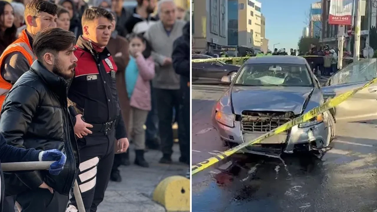 İstanbul'da can pazarı! Otomobil yayaların arasına daldı: Ölü ve yaralılar var