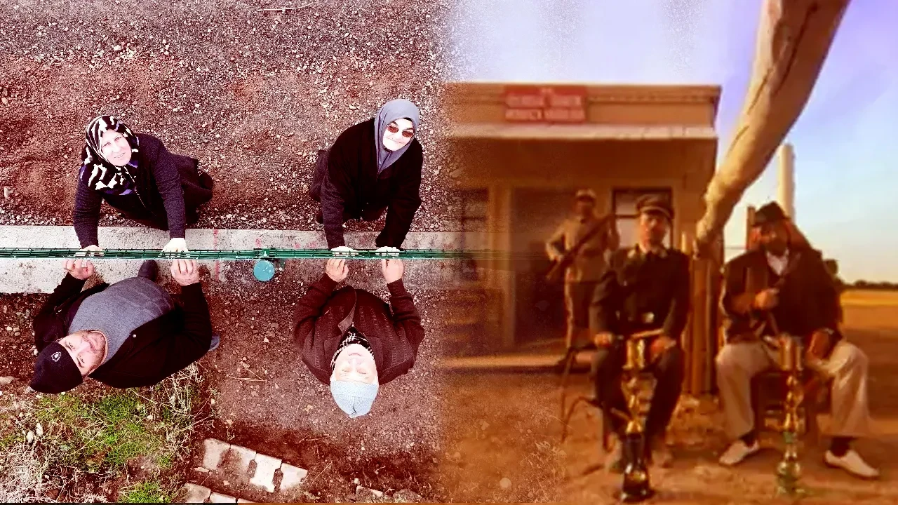 Kemal Sunal'ın Propaganda filmi gerçek oldu! Mahalle tel örgülerle ikiye bölündü: Kimse ne yapacağını bilmiyor 