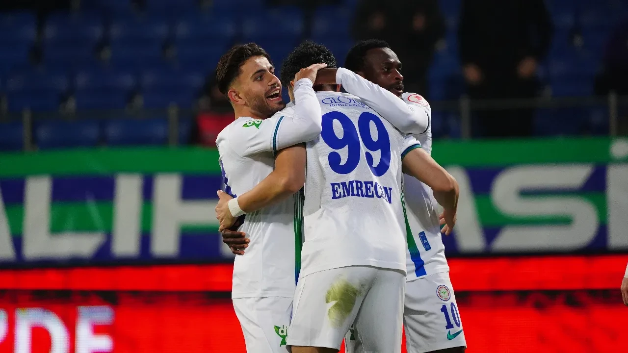 ZTK Rize Gaziantep FK maç sonucu kaç kaç? Goller yağmur oldu yağdı