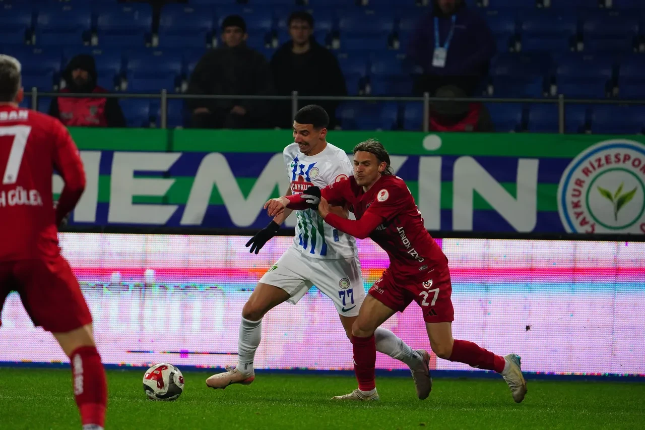ZTK Rize Gaziantep FK maç sonucu kaç kaç? Goller yağmur oldu yağdı