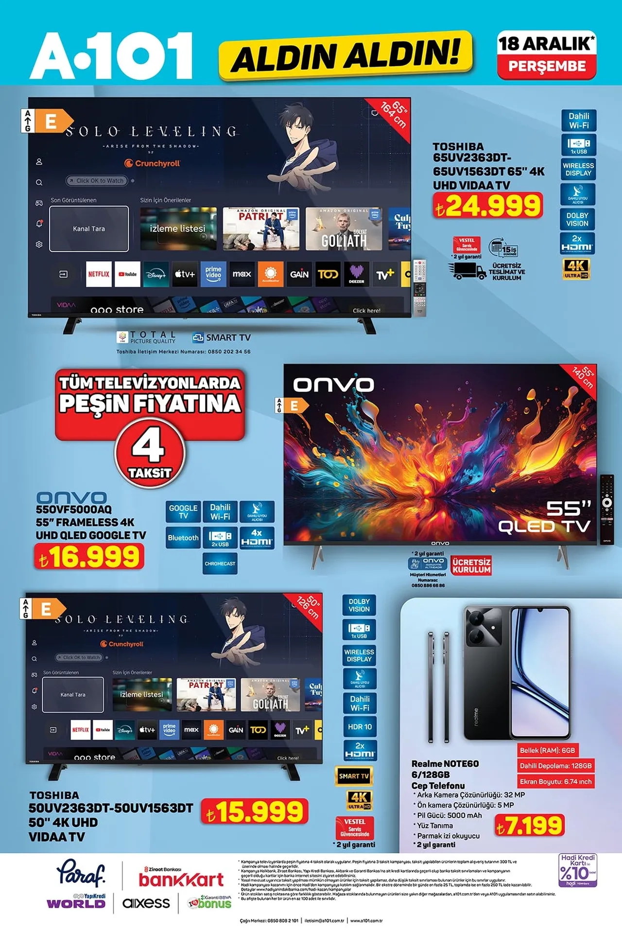 A 101 18 Aralık 2025 kataloğu! A101 aktüel indirimli ürünler kataloğunda Gaming Direksiyon, Pedal ve Vites Seti, Philips 4440 Serisi LatteGo Tam Otomatik Espresso Makinesi