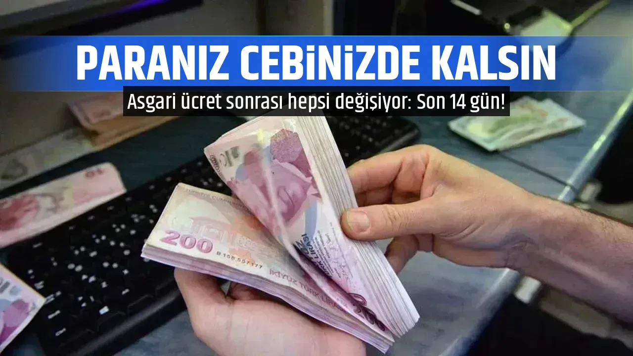 PARANIZ CEBİNİZDE KALSIN