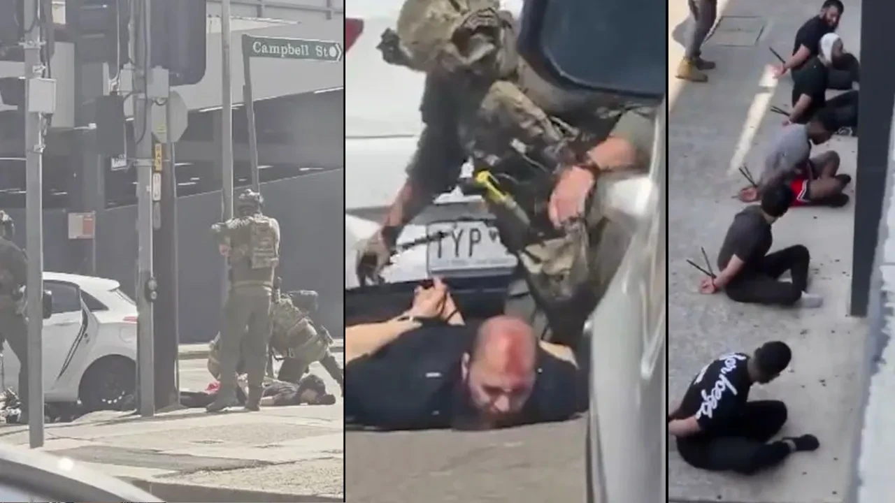 Avustralya Sidney Bondi Plajı yolunda hareketli anlar: Çok sayıda kişi gözaltında