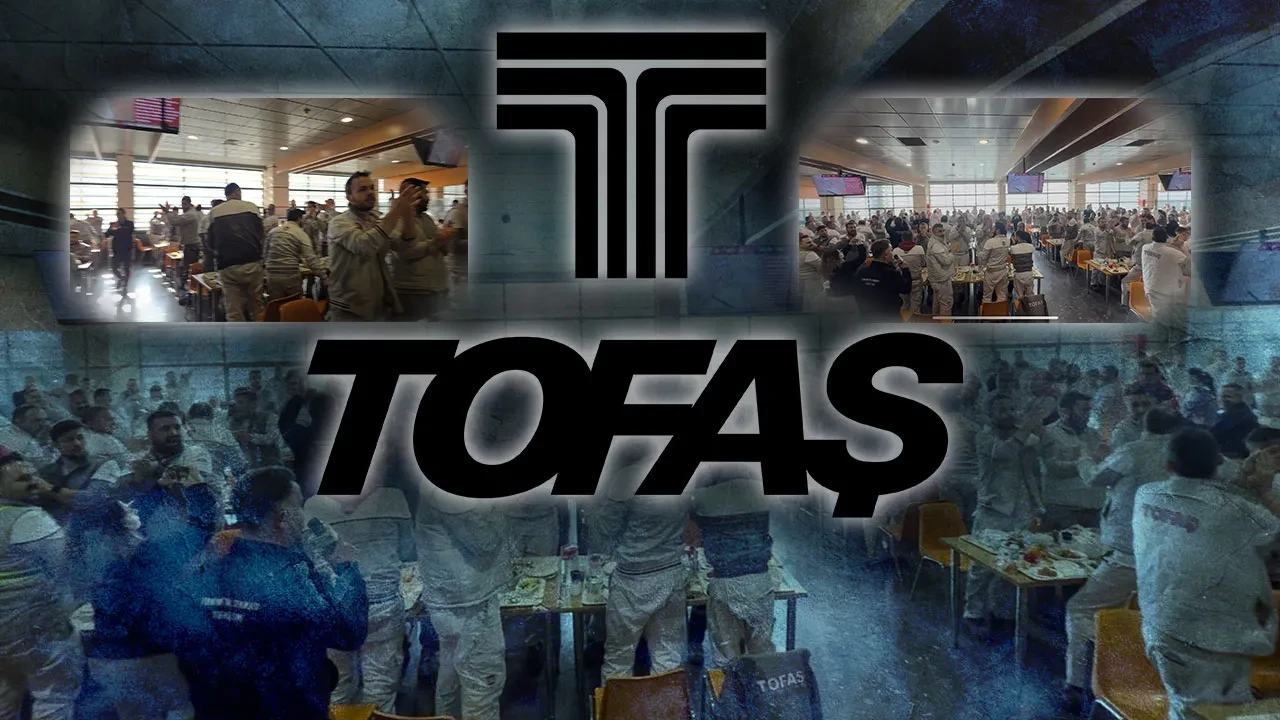 Bursa’nın otomotiv devi TOFAŞ’ta sular durulmuyor: İşçilerden çatal kaşıklı eylem!