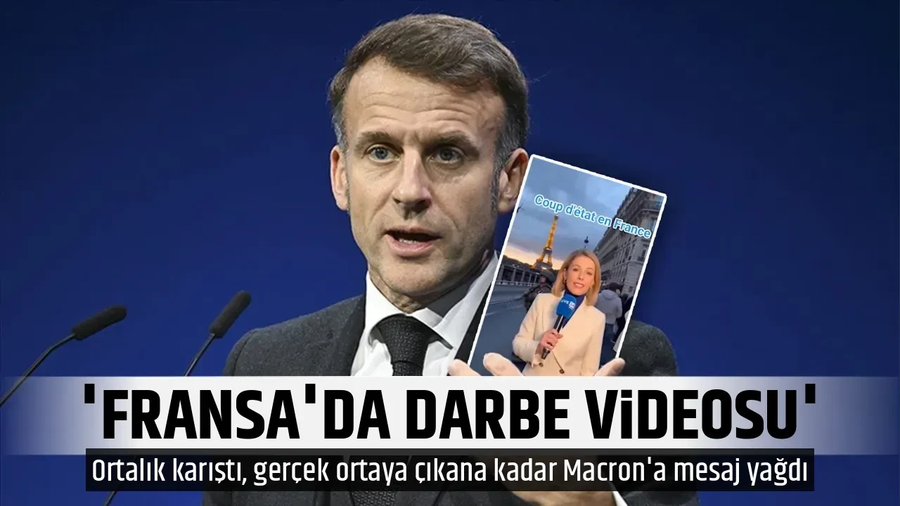 'FRANSA'DA DARBE VİDEOSU'