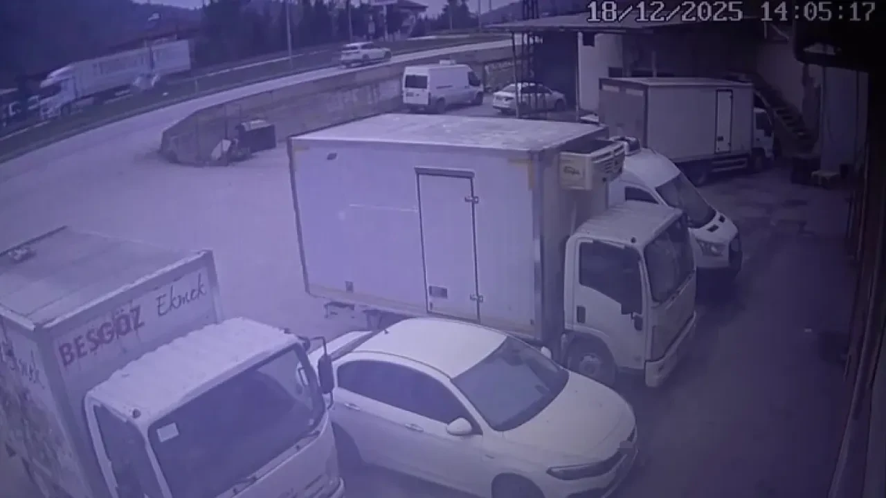 Genç avukatın feci şekilde can verdiği kaza kamerada!