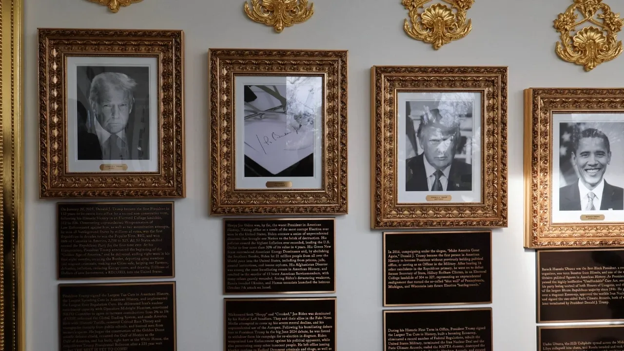 Trump bunu da yaptı: 'Başkanlık Şöhret Yolu' üzerinde eski ABD liderlerine hakaretler