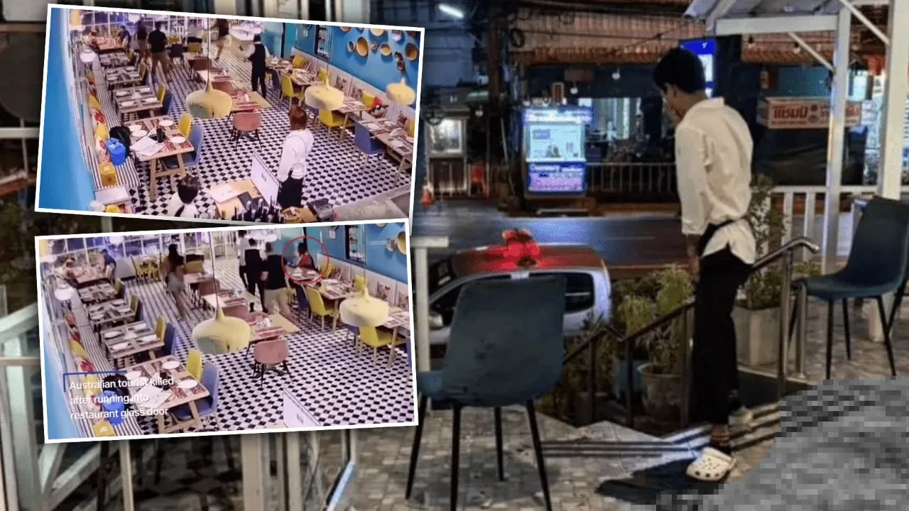 Türk restoranında akılalmaz ölüm: Bir anda cam kapıya koştu ve olanlar oldu!