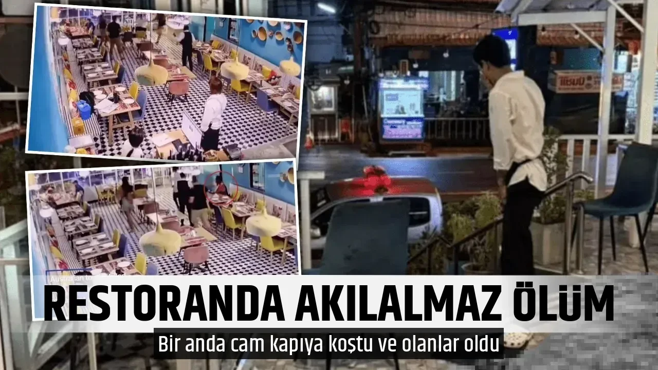 RESTORANDA AKILALMAZ ÖLÜM