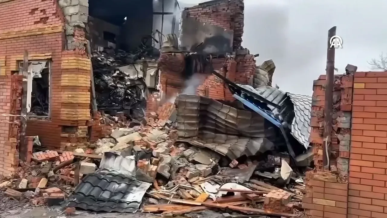 Ukrayna'dan Rusya'ya İHA'lı saldırı! Ölüler var