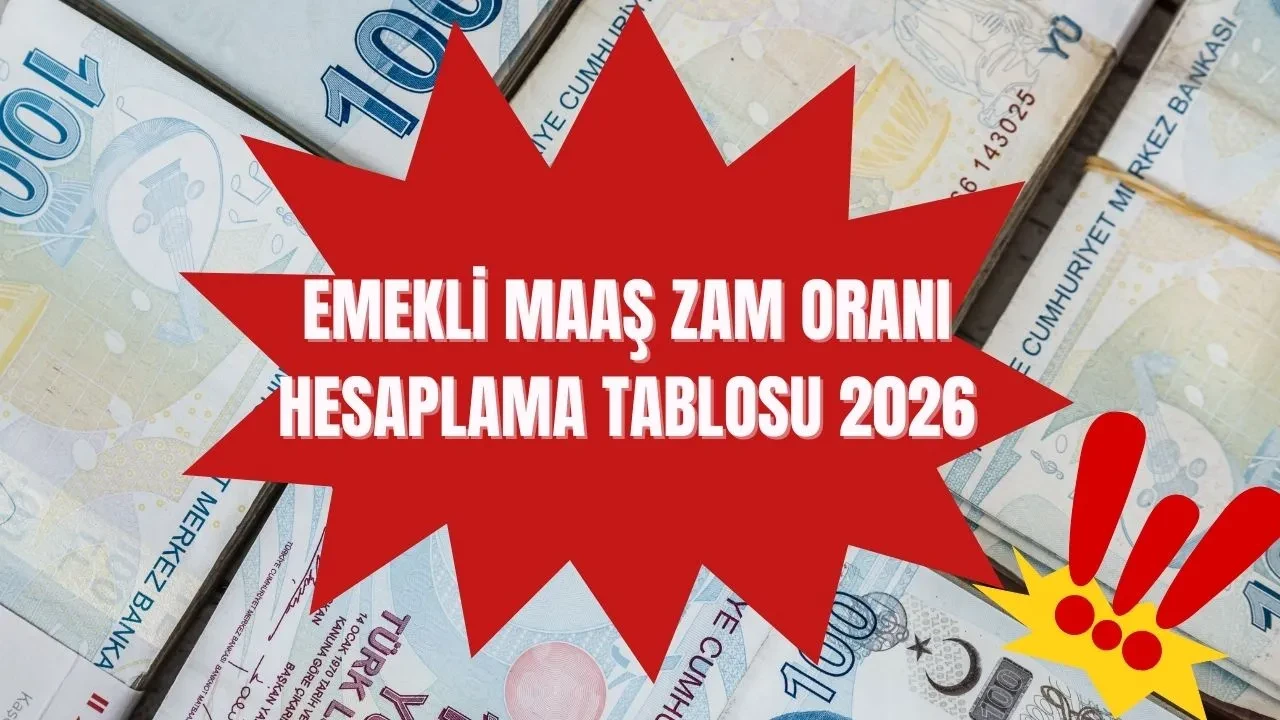 16.811, 17.000, 18.000 TL maaş alan ne kadar alacak? Emekli maaş zam oranı hesaplama tablosu 2026